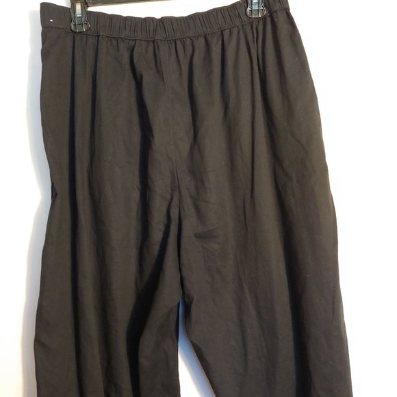 Abercrombie & Fitch Black cotton joggers with pockets and drawstring Large - Picture 6 of 9